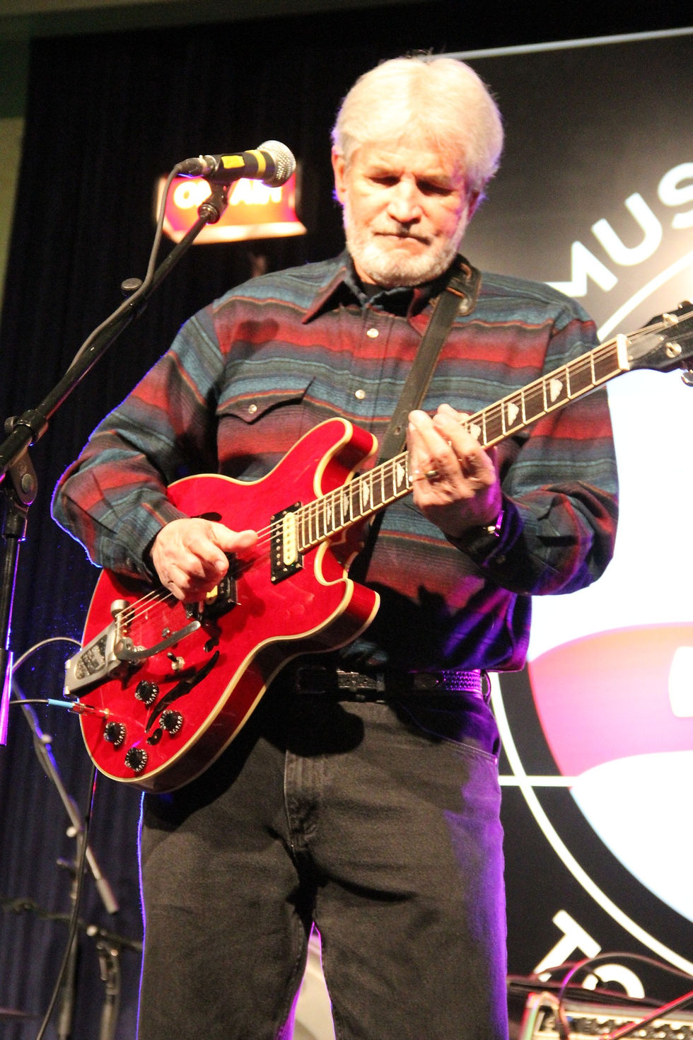 Guitarist Travis Wammack, known for his energetic playing style and long connection to the Muscle Shoals music scene. (Photo courtesy of Jay Johnson.)