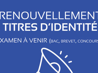 Renouvellement de Carte Nationale d’Identité (CNI) et passeport : anticipez les délais !