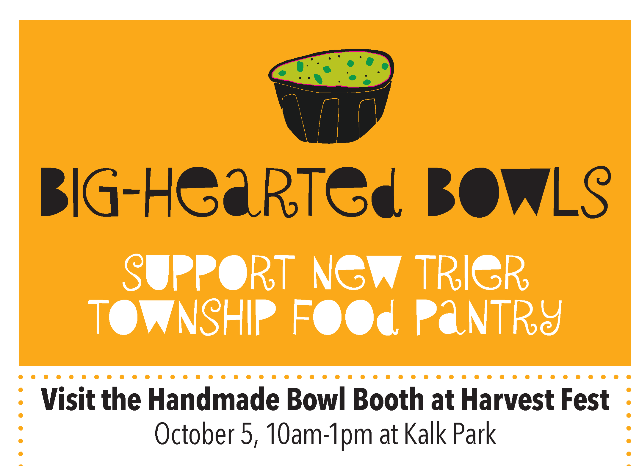 Big Hearted Bowls At Harvest Fest