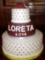 3 Tier Graduation Cake