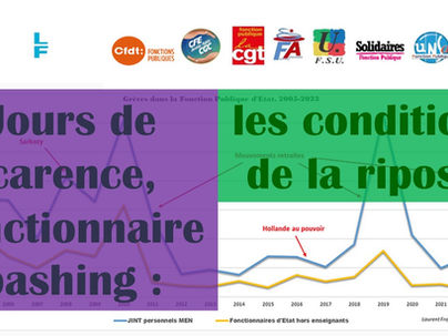 Grèves de fonctionnaires : les conditions du succès