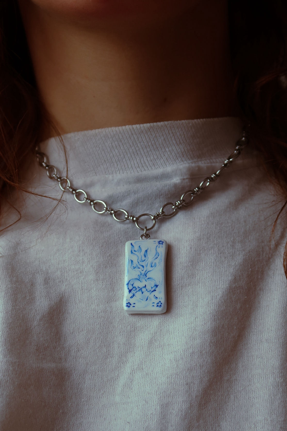 Collier - Coeur Sacré Percé