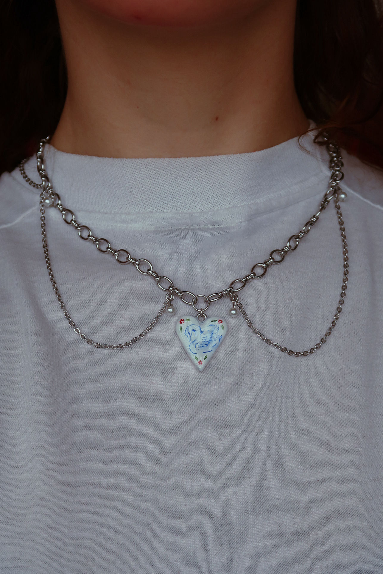 Collier - Cygne ☆୭˚