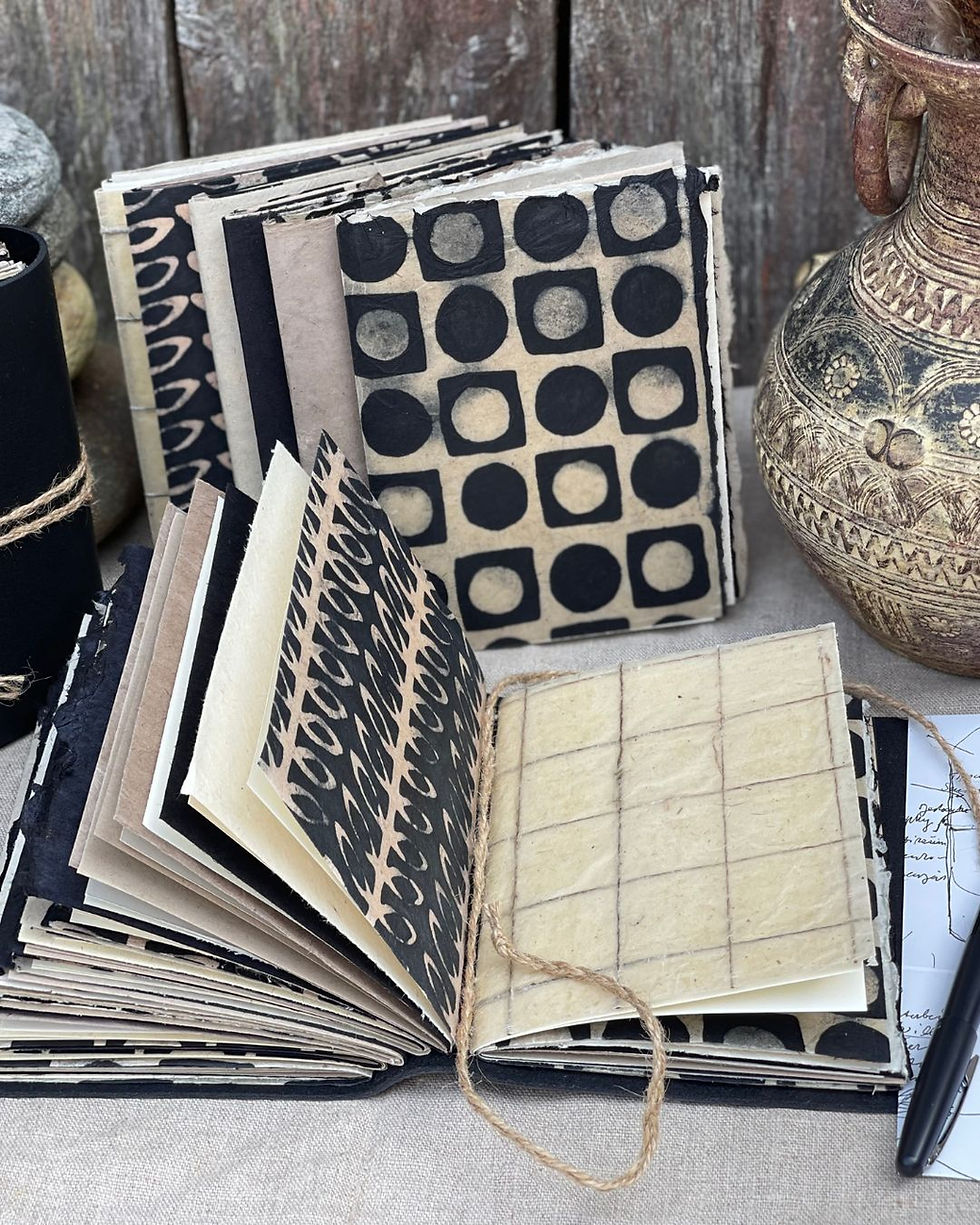 Thumbnail: handmade twilight leather journal
