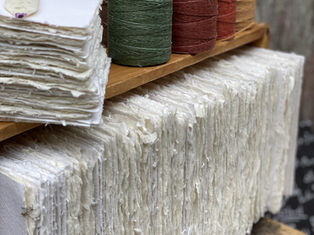 handmade paper detail