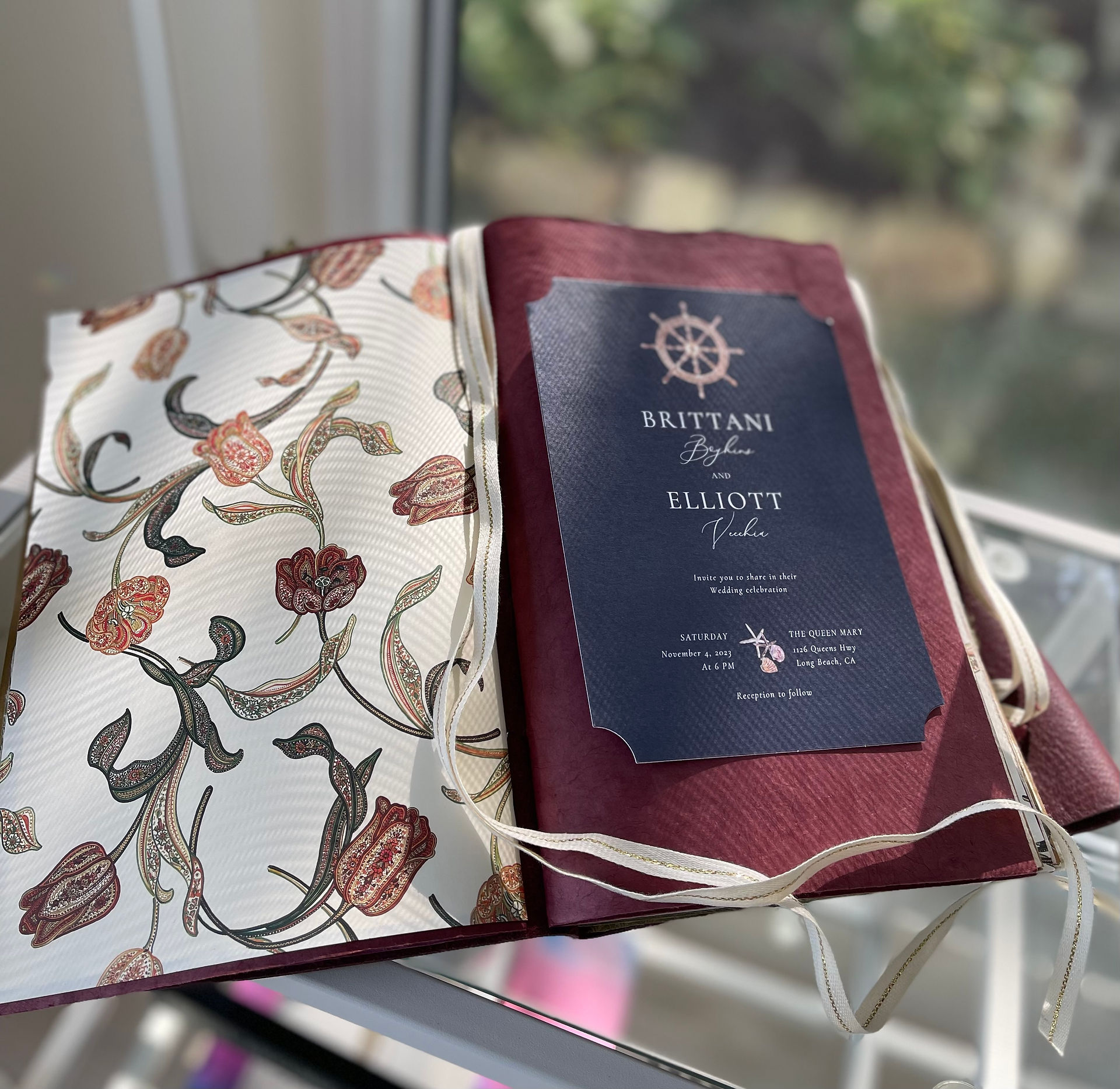 handmade unique leather wedding guestbook hypatia book arts