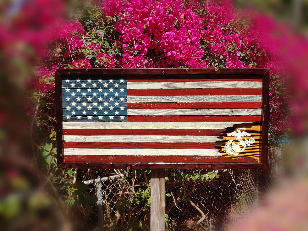 Thumbnail: USA Tattered (LARGE)