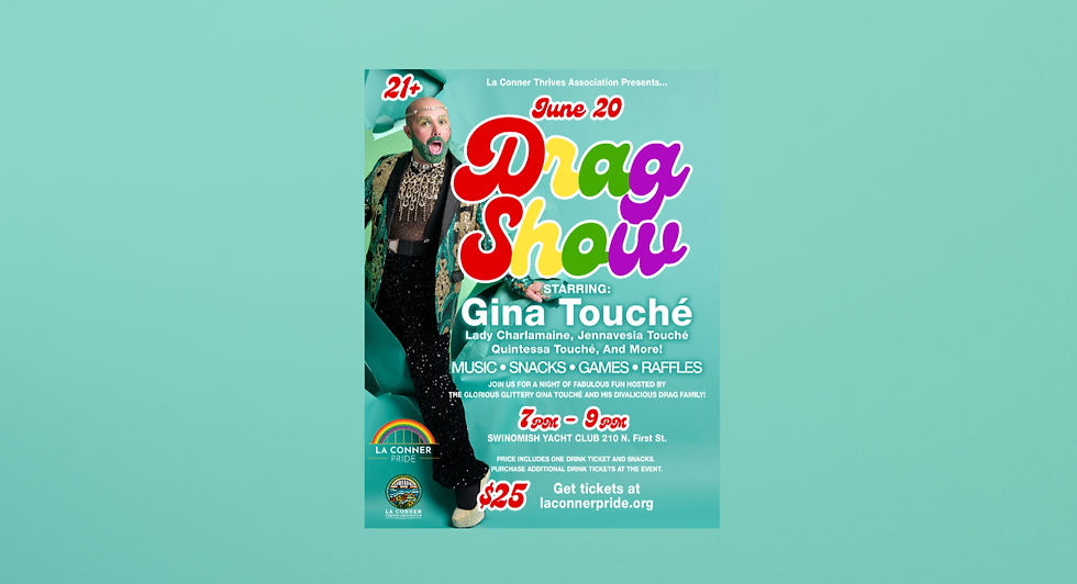 La Conner Pride's 2026 Drag Show