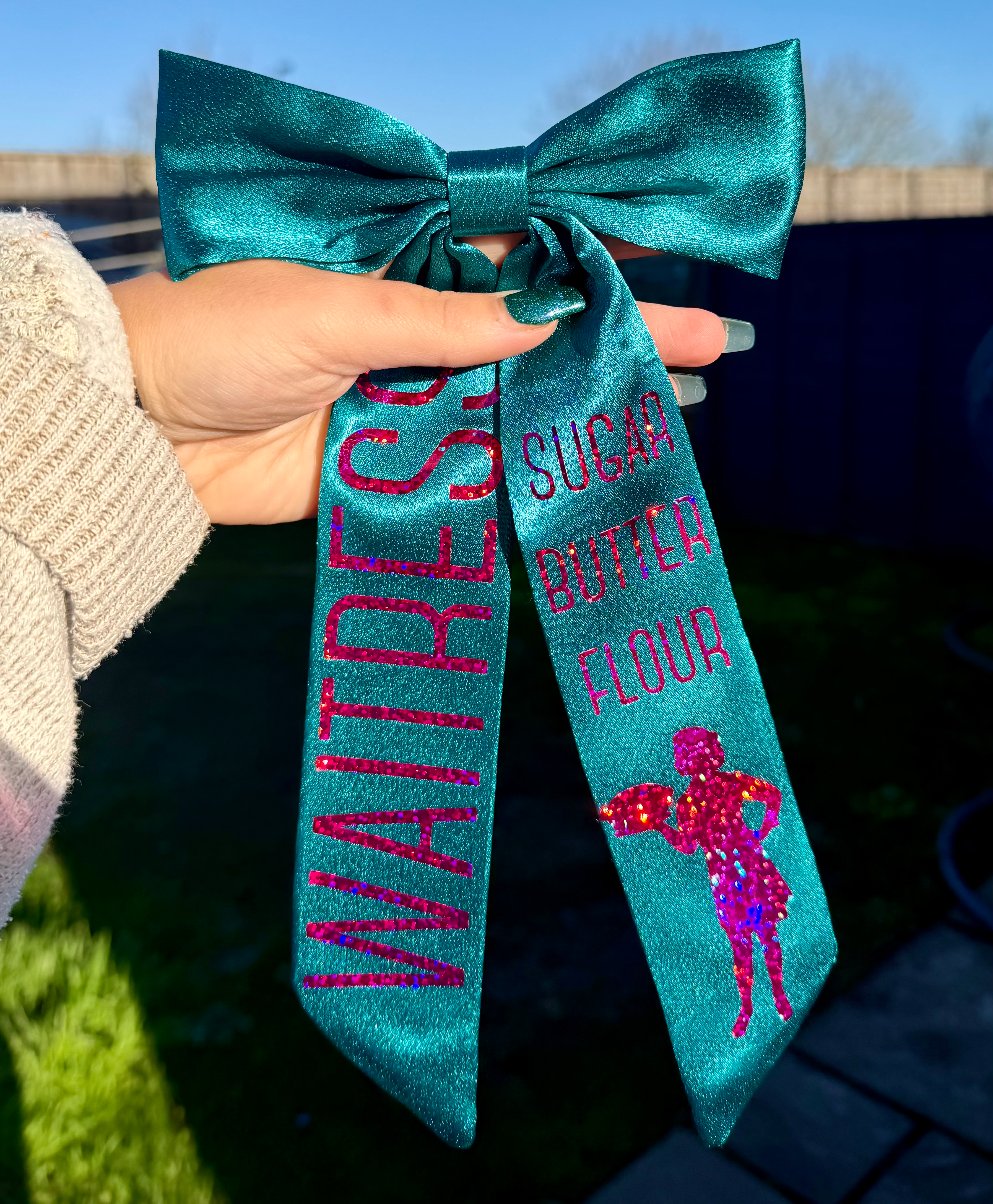 Waitress the Musical Hair Bow Clip