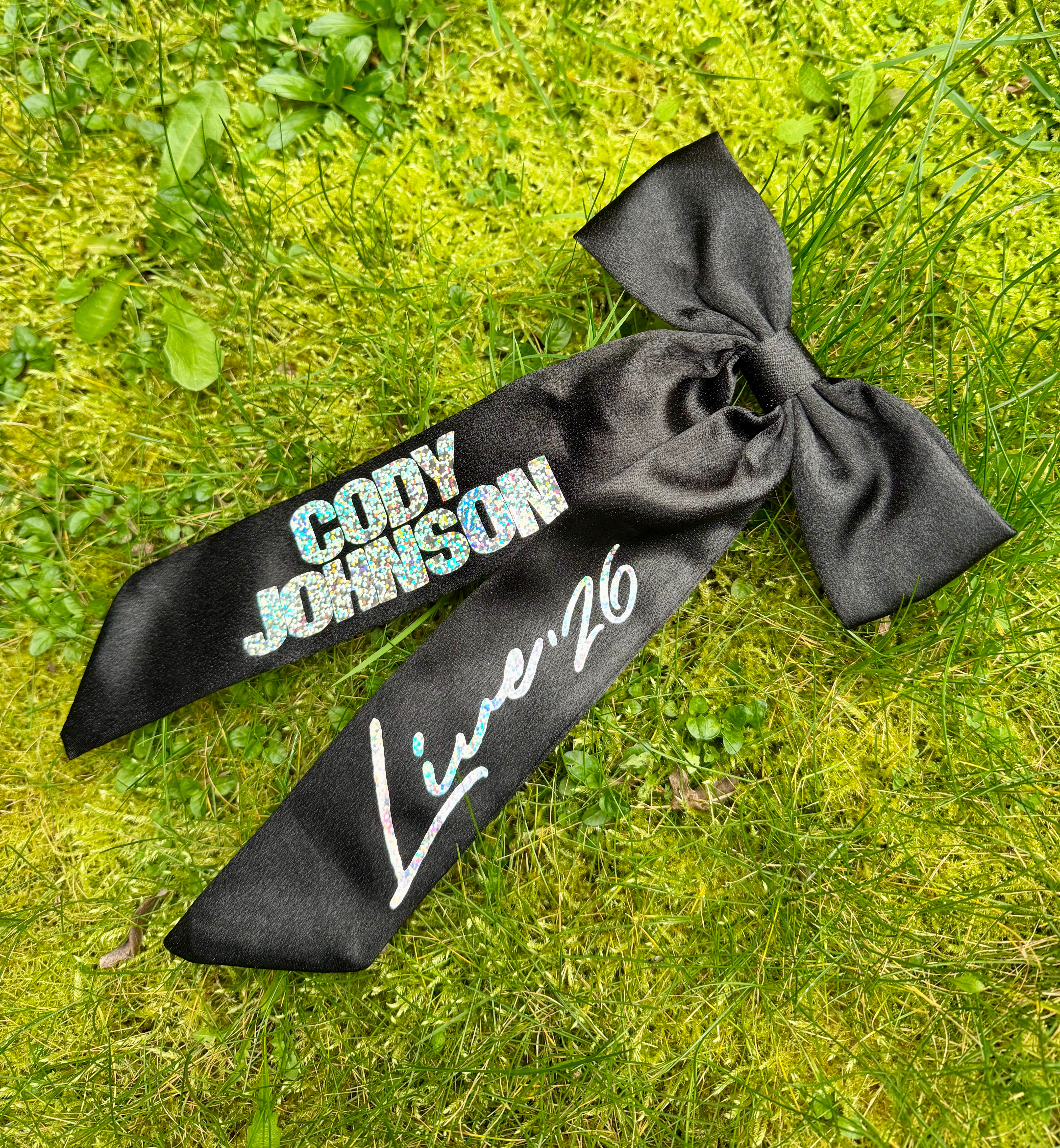 Cody Johnson Live ‘26 Hair Bow Clip