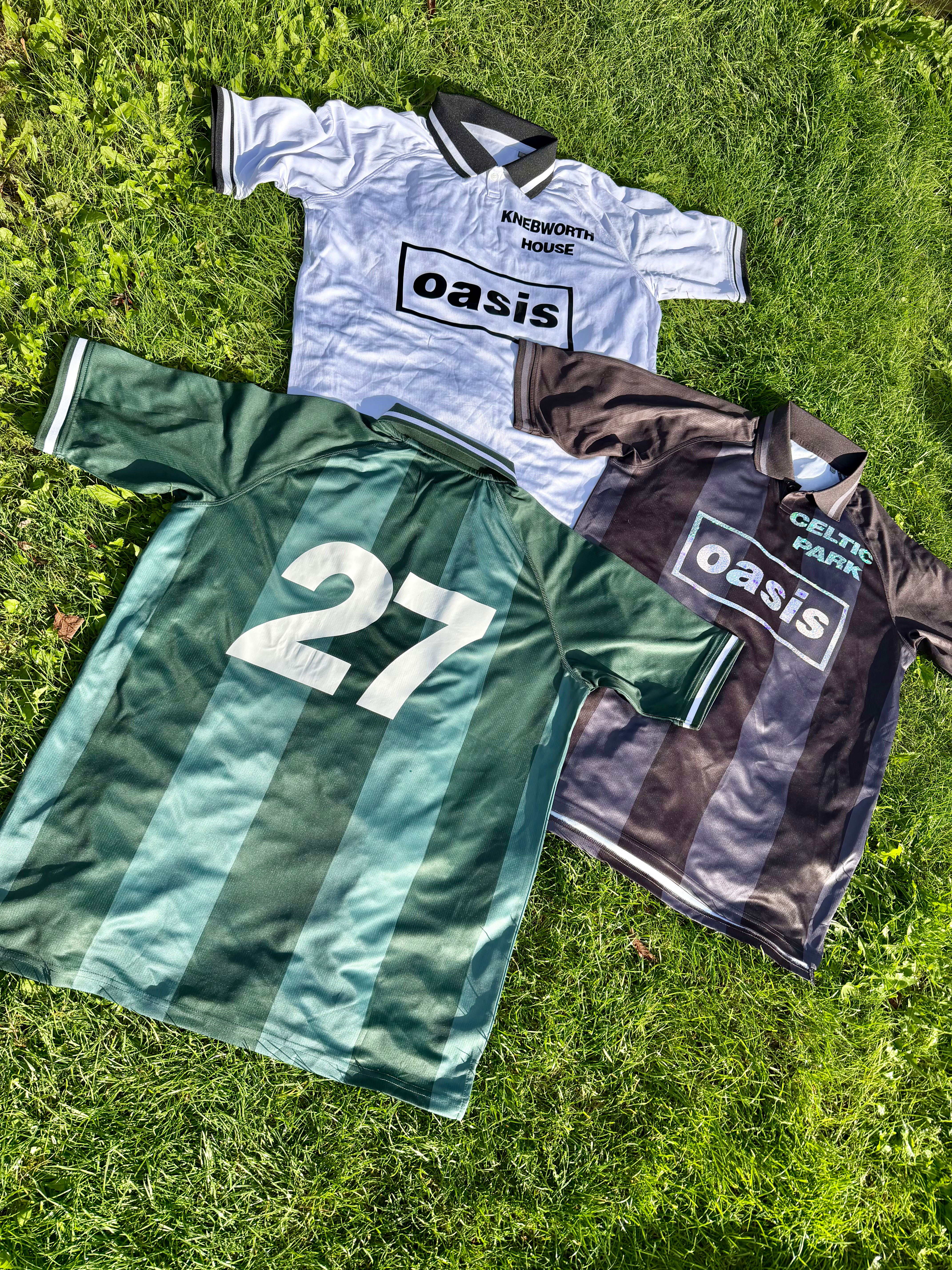 Oasis Live ‘27 Jersey Football Tshirt Top