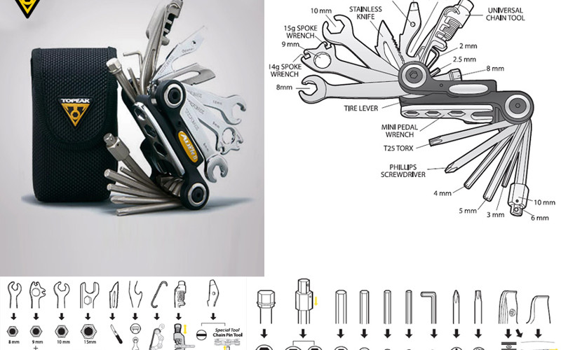 TOPEAK 30 in 1 מולטיטול ענק עם כל מה שצריך