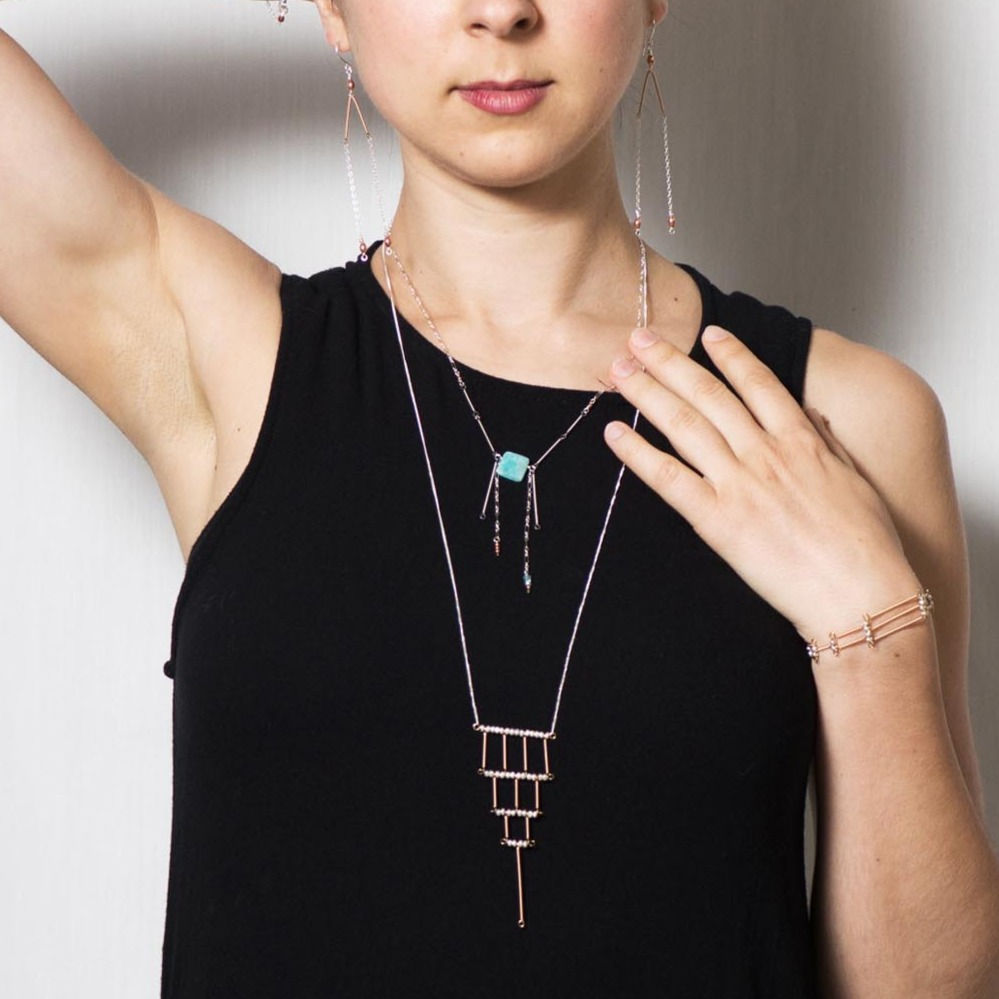 Long Spire Necklace 2