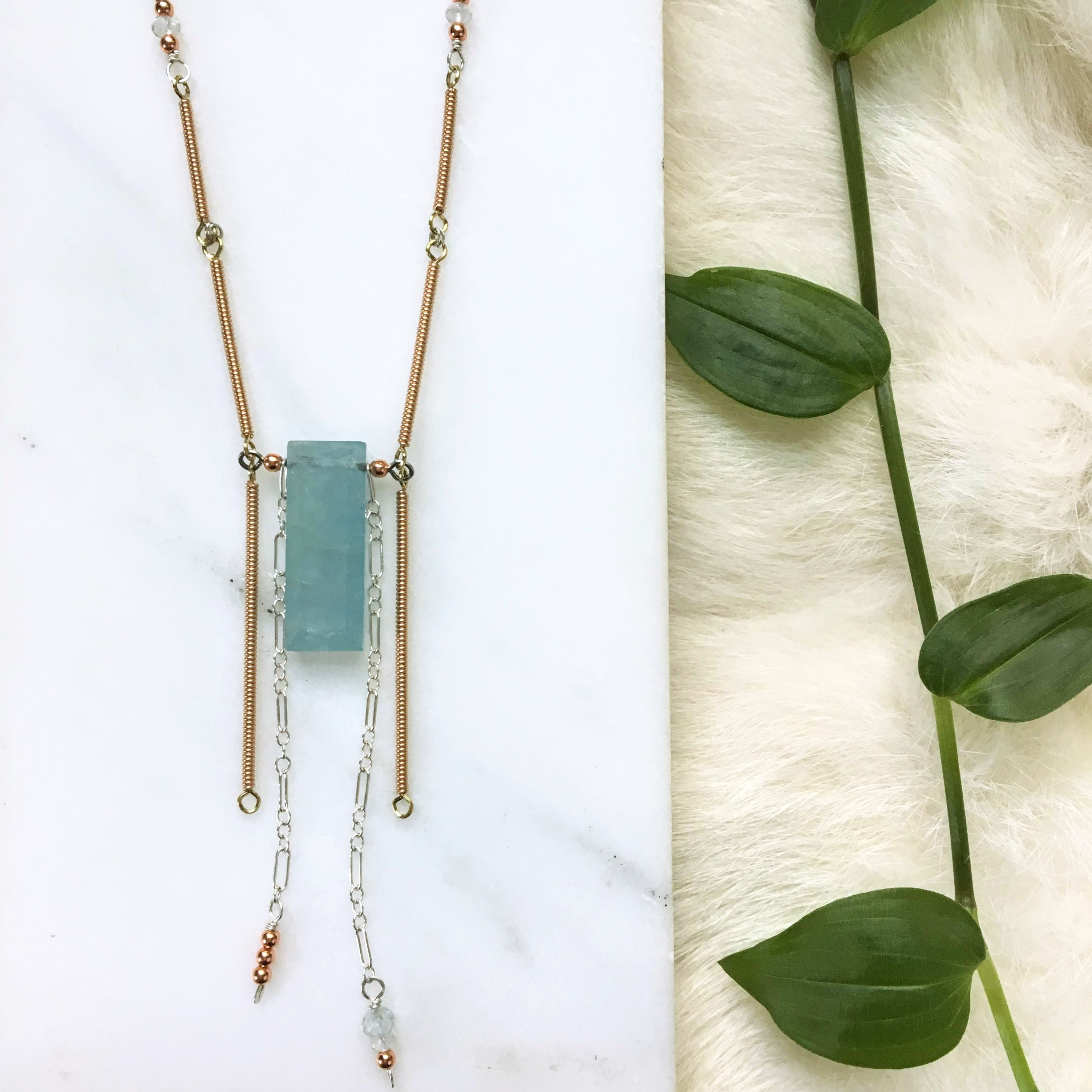 Short Necklace blucedesigns