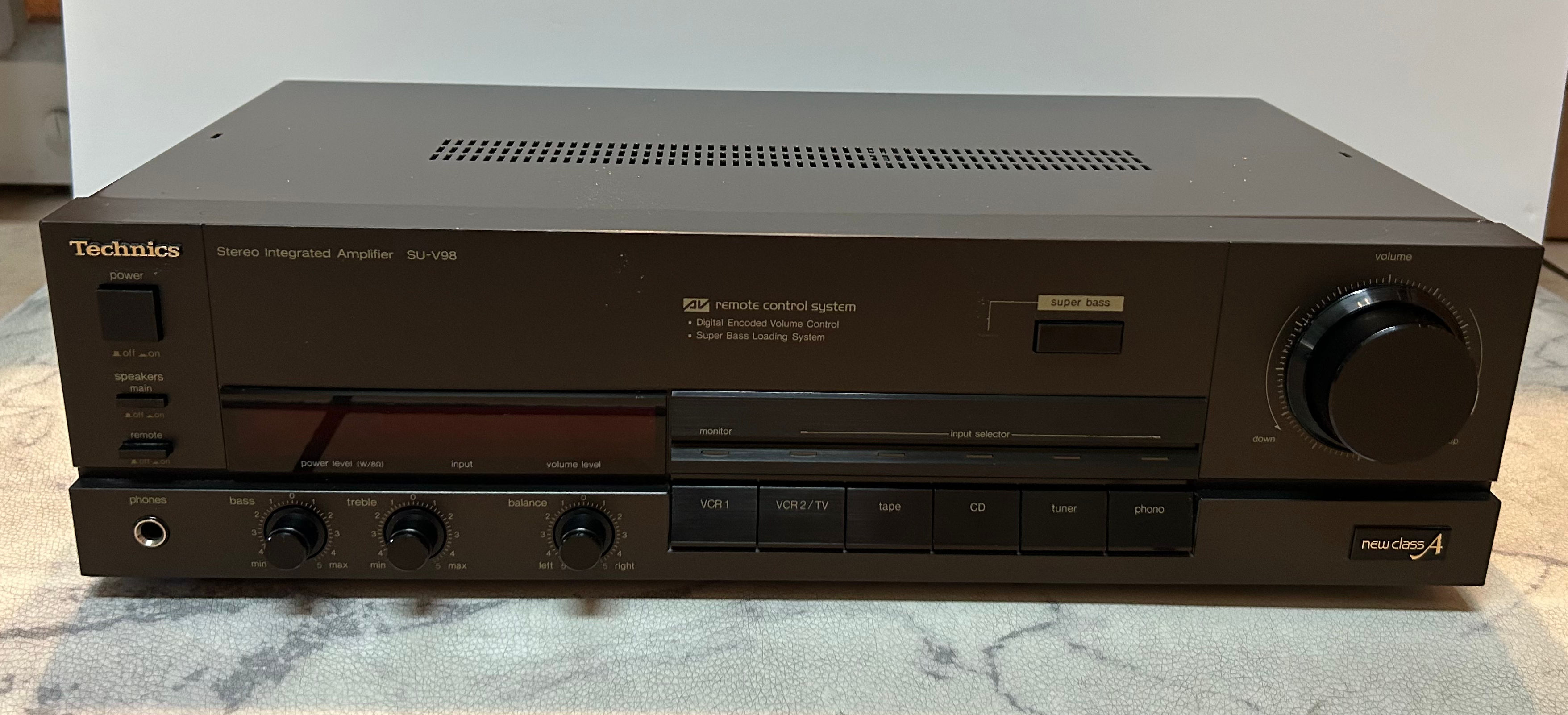 Vintage JVC A-S3 Integrated Amplifier 22 Watts Per Channel 1979
