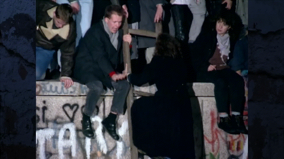 Fall der Berliner Mauer November 1989