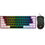 Thumbnail: New 61keys Wired White Black Keyboard RGB Gaming Mouse Office Kit Backlight Key