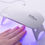 Thumbnail: 5W Nail Dryer Light UV Nail Lamp For Drying Gel Nail Polish Foot Switch Clip-On