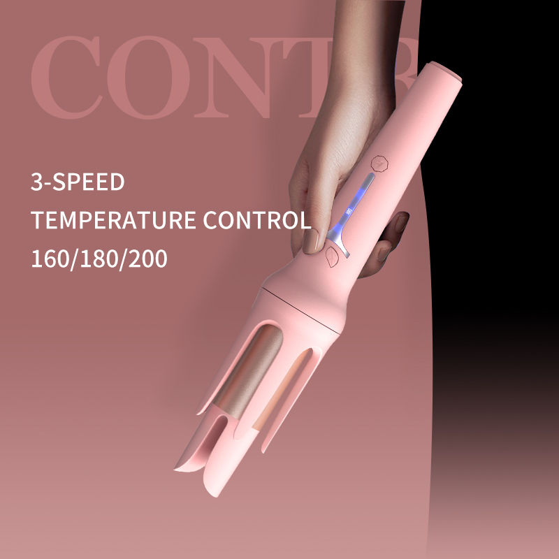 Thumbnail: Automatic Curling Iron 32 mm Big Roll Anion  Ceramic Hair Curler 4-Speed Adjust