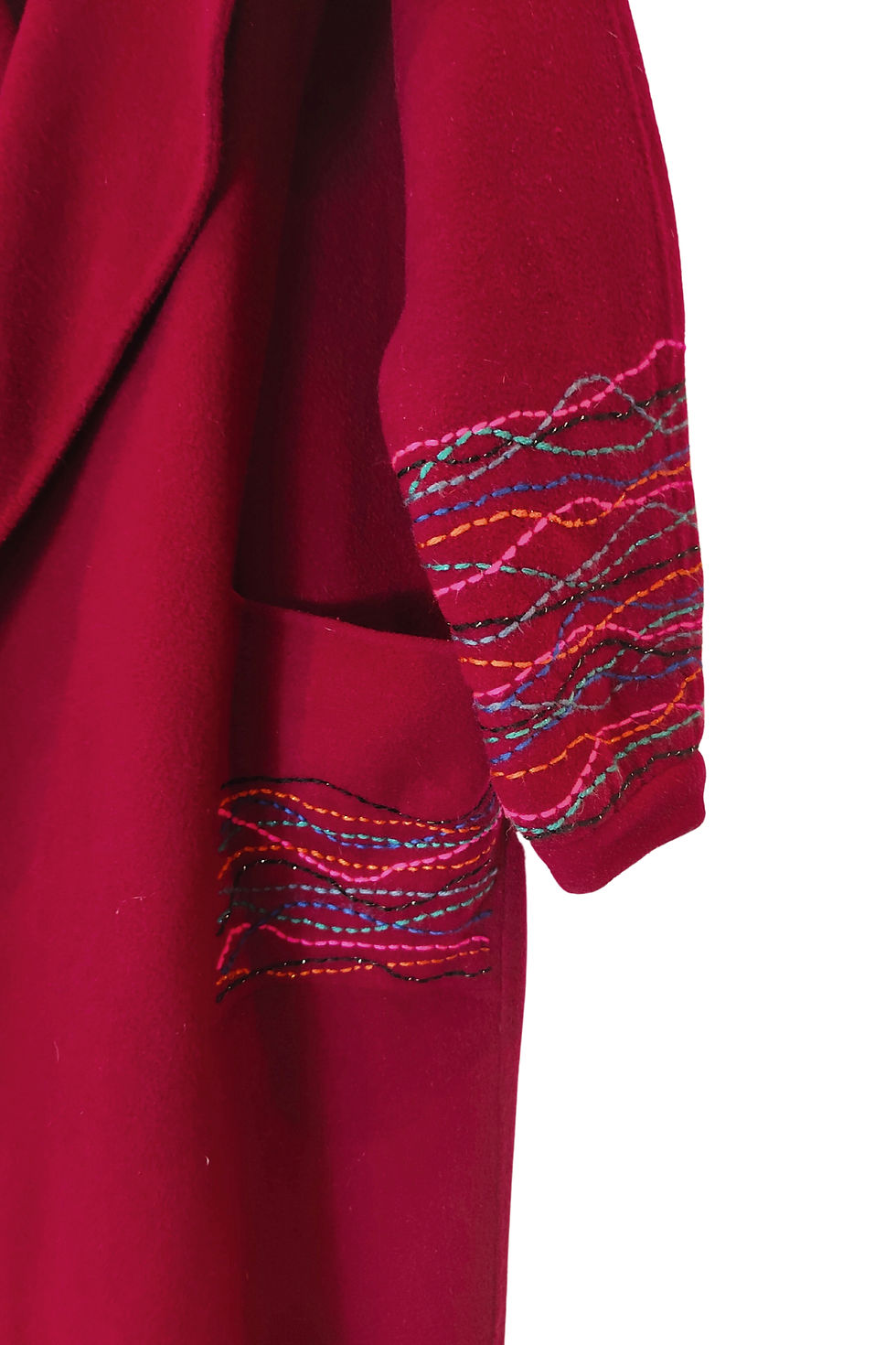 Miniatura: Cappotto vintage ricamato a mano