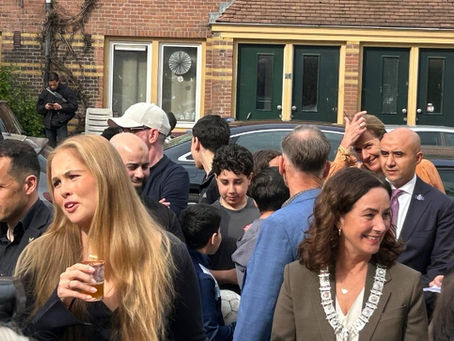 Kroonprinses Amalia op bezoek in ons stadsdeel!