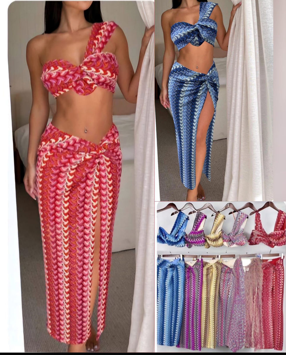 Thumbnail: TWO PEICE SKIRT SET