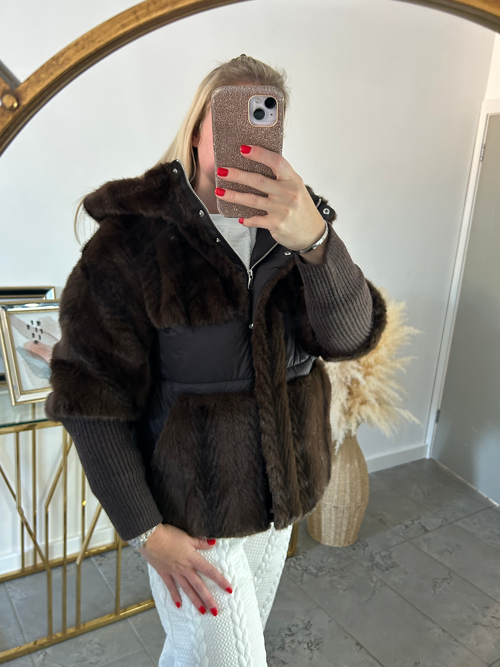 Thumbnail: FUR PADDED COAT