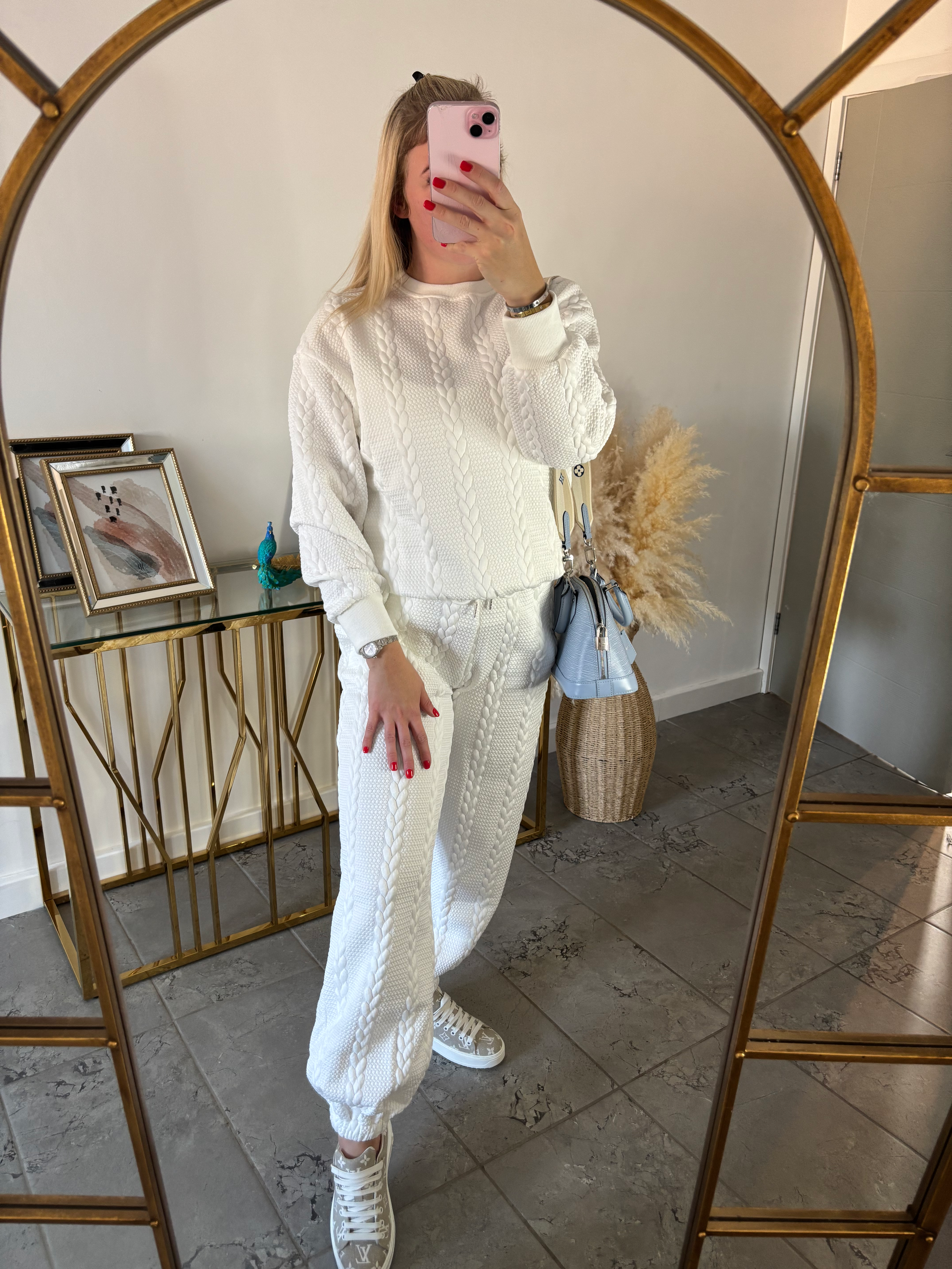 THICK ROUNDNECK CABLE TRACKSUIT 