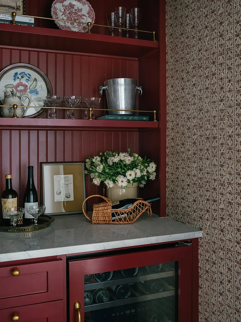 This 21-Square-Foot Closet Became a French-Inspired Wine Room
