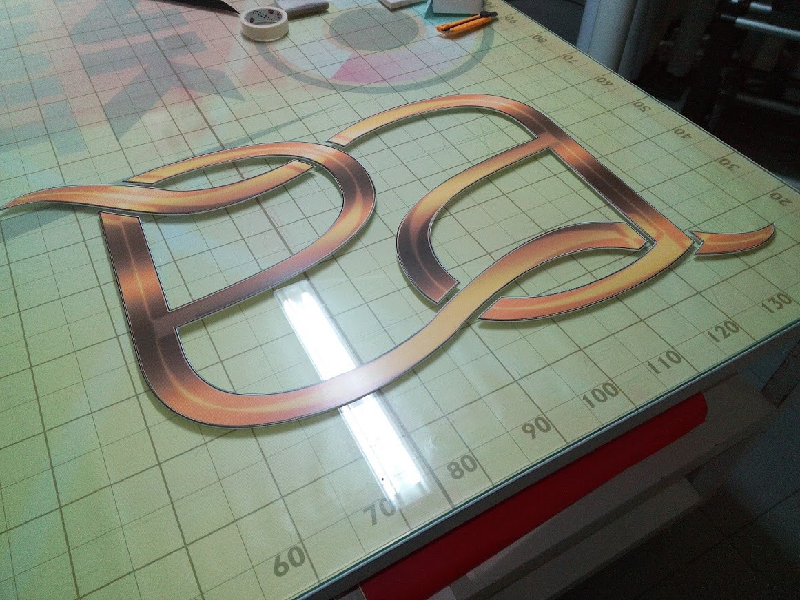 PVC + impressao em vinil