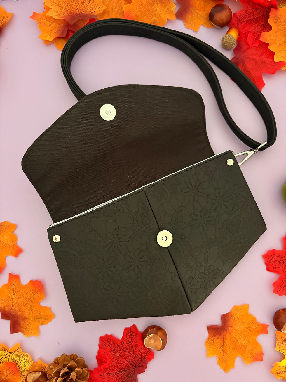 Thumbnail: Spoopy Skye Crossbody Bag - Moonlit Lace