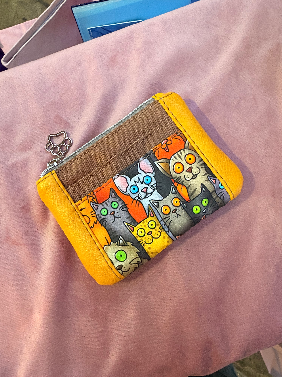 Cat Mini Purse – “Chaotic Kitty Crew”