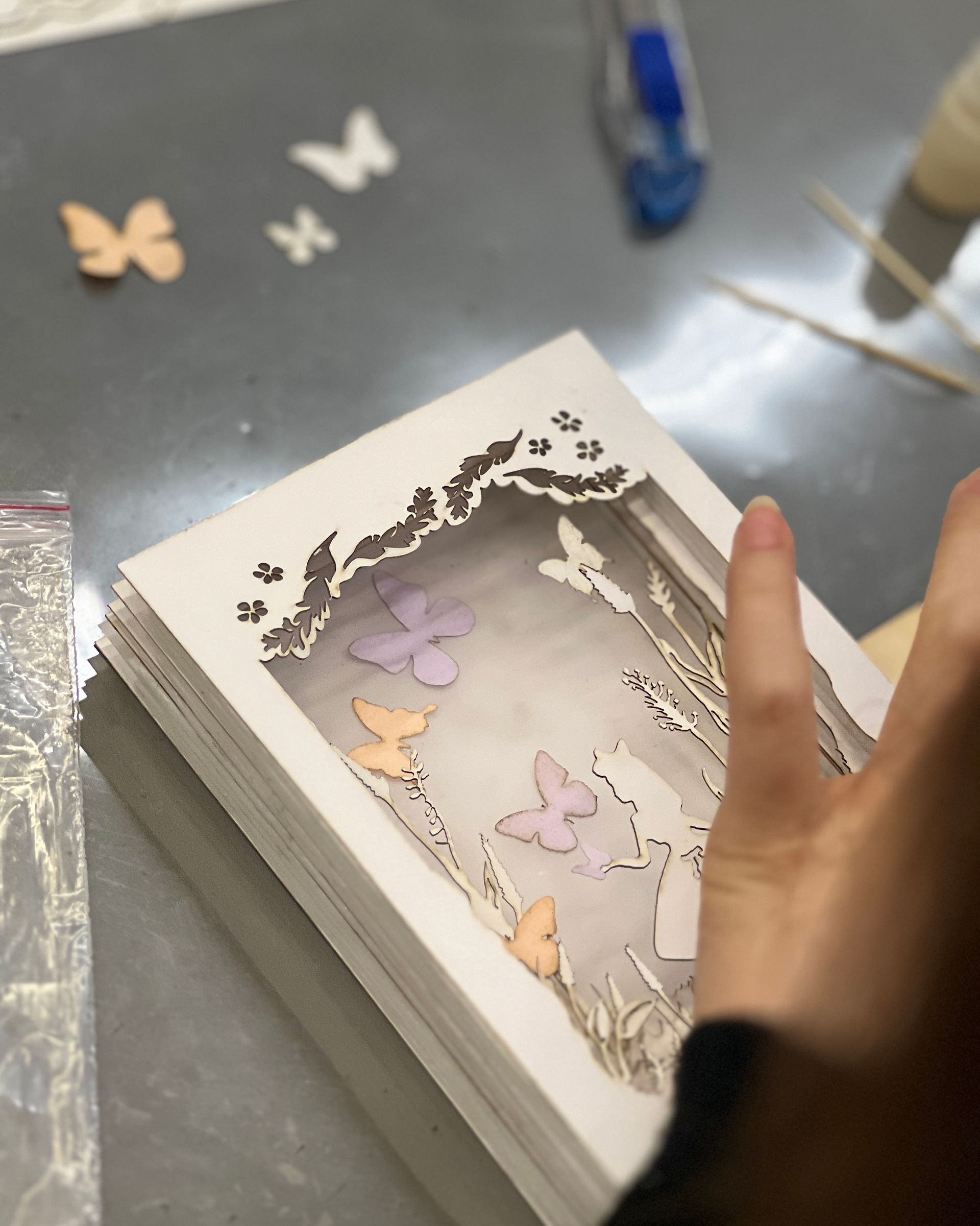 HKCC Alumni Association PolyU paper art night light workshop 光影故事 紙雕小夜燈團體工作坊