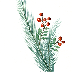 Atelier aquarelle de Noël