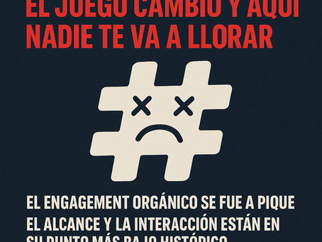Engagement en Redes Sociales: El Juego Cambió y Aquí Nadie te va a Llorar