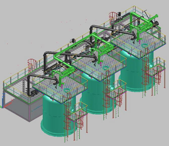 NUT SHELL FILTER AND HYDRO-CYCLONE FILTER SKID PRODUCED WATER