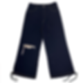 Trompe L’Oeil Denim Sweatpants