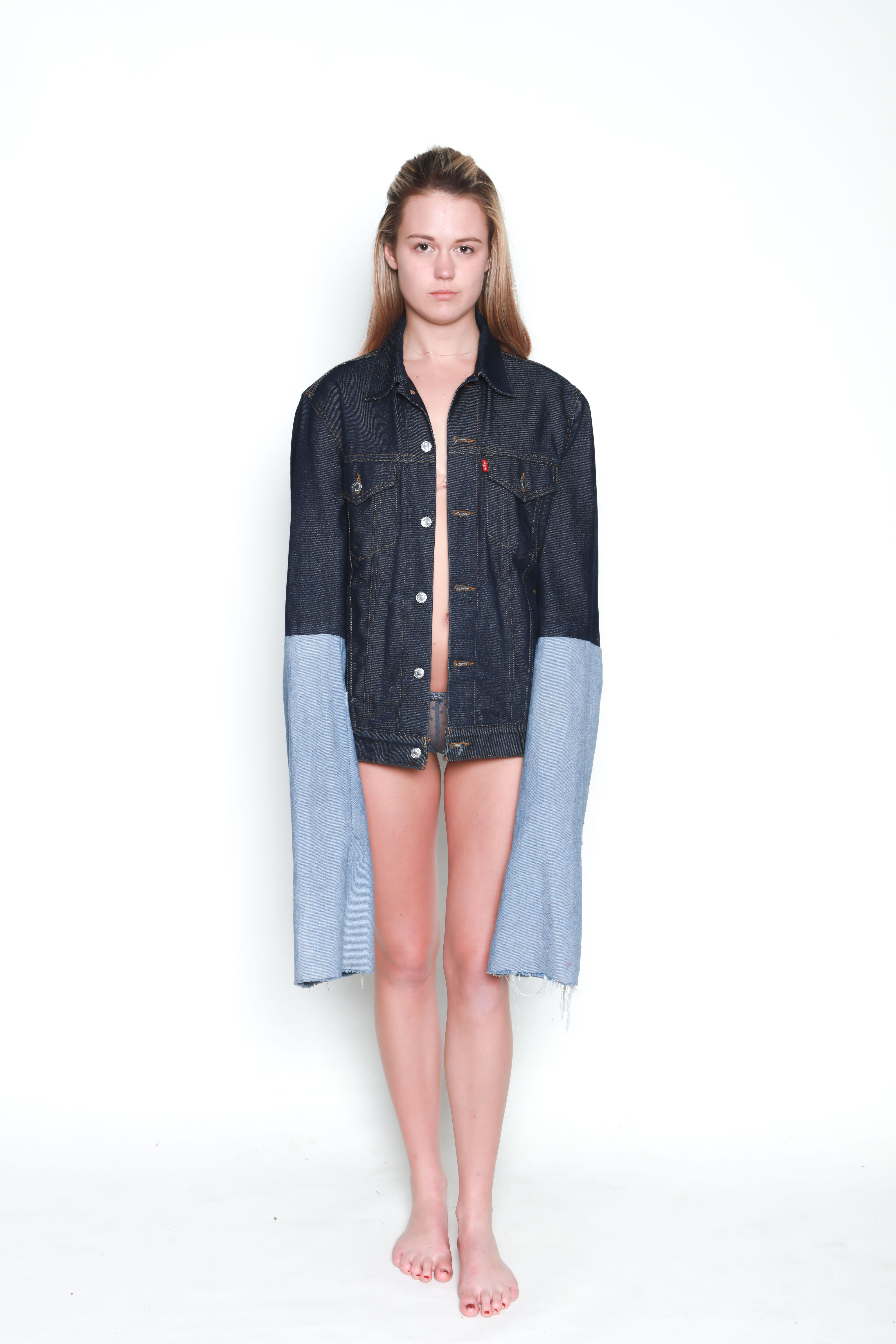 Three tone Denim Jacket