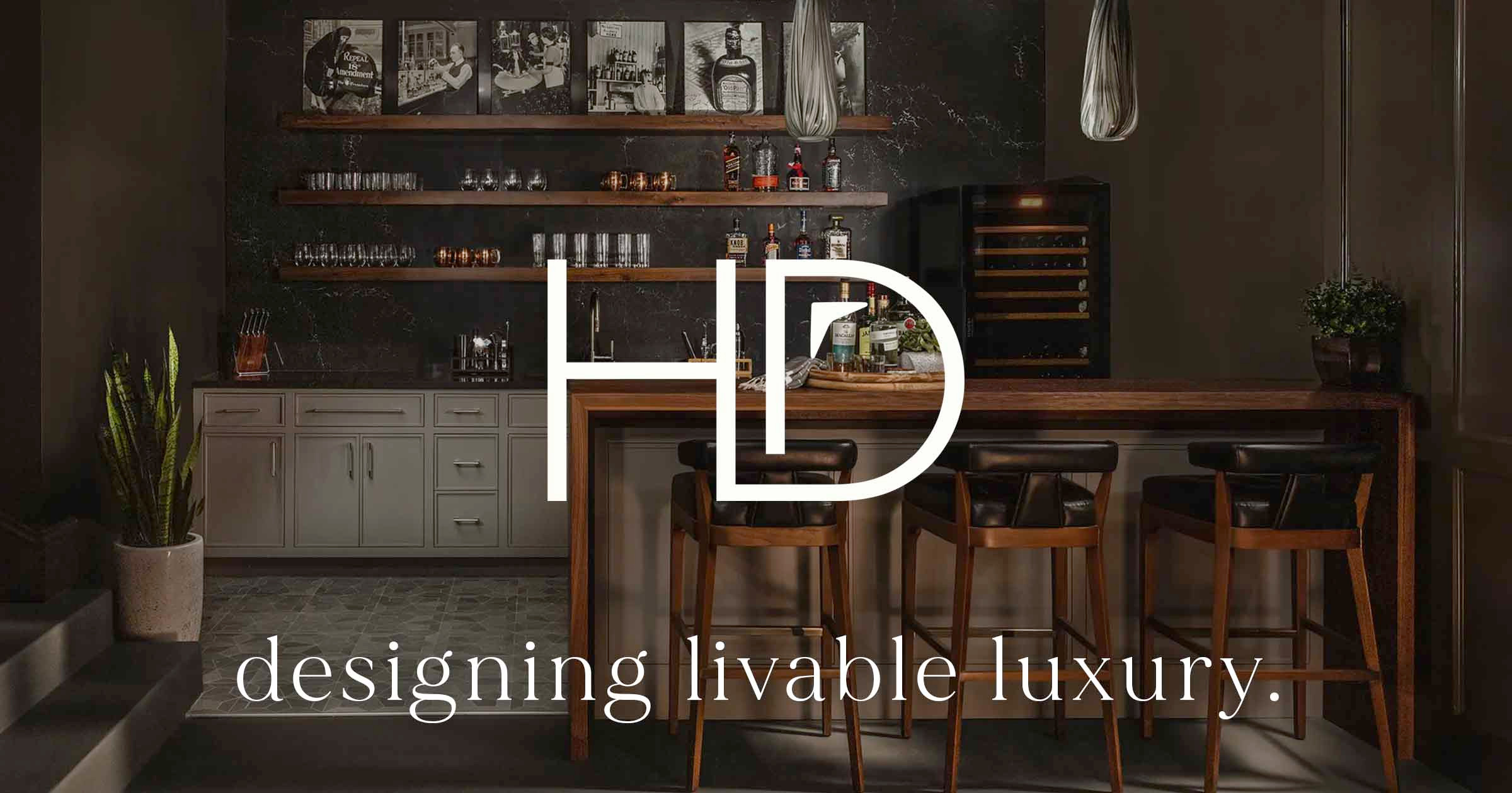 Speakeasy Basement Bar Project | HouseLift Design | Atlanta, GA