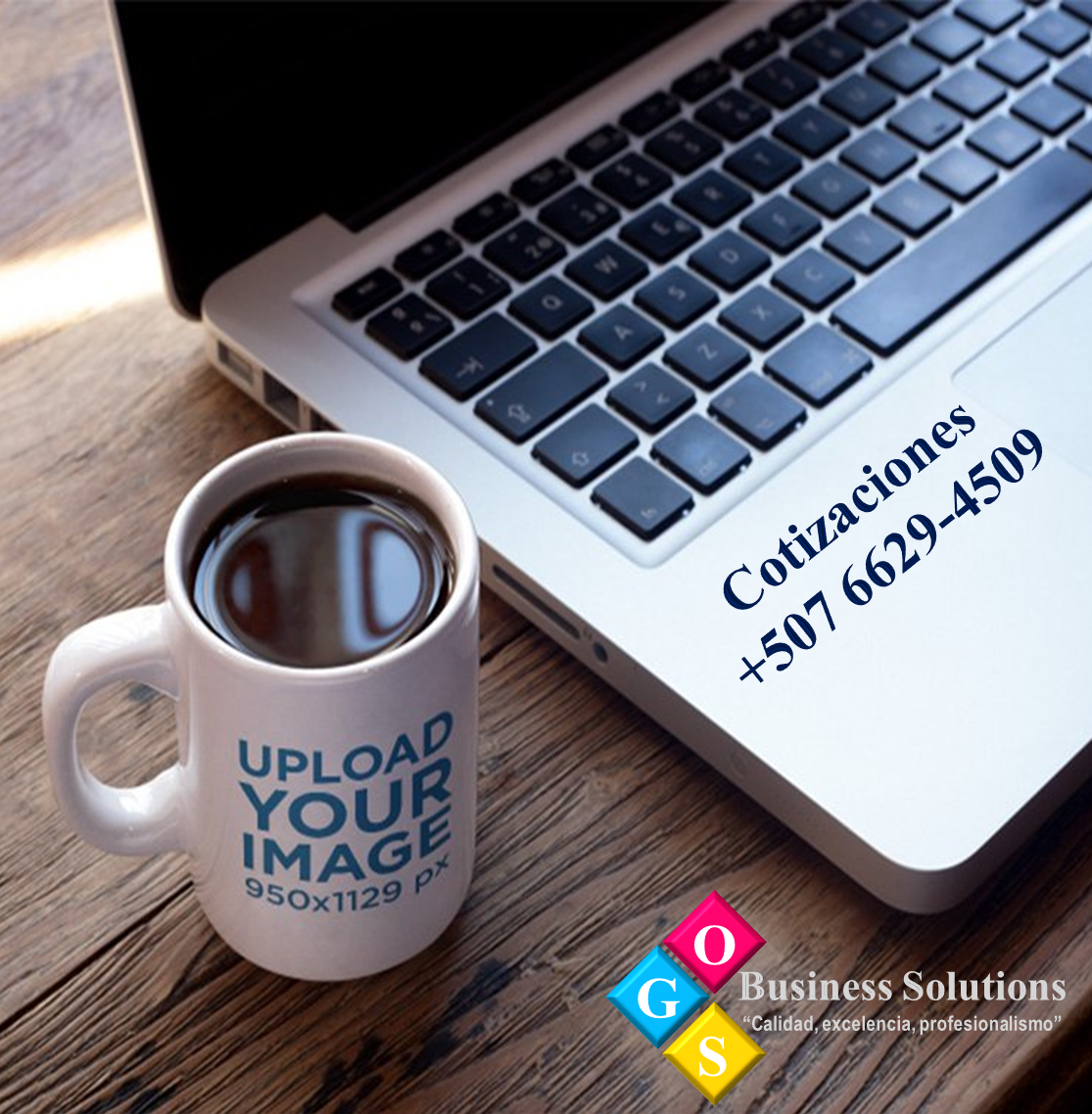 Taza cerámica personalizada