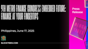 9th Metro Finance Congress Embedded Future: Finance at Your Fingertips