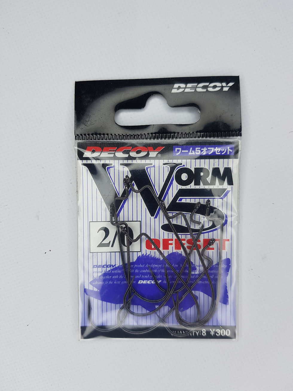 Thumbnail: Weedless Worm 5 Hooks