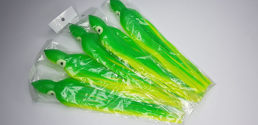 Thumbnail: 12" Game Fishing Skirts