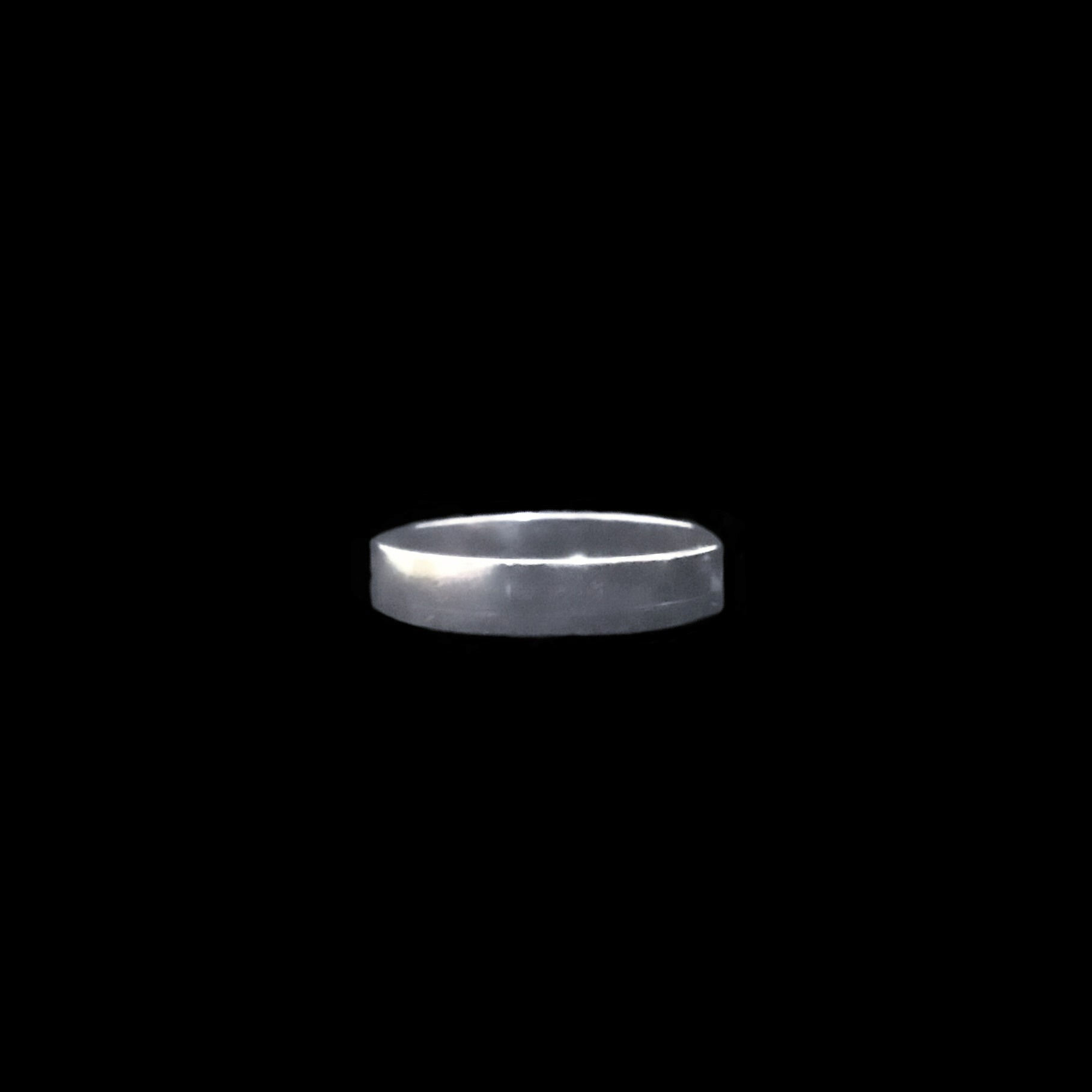 Silver Plain Ring (medium)