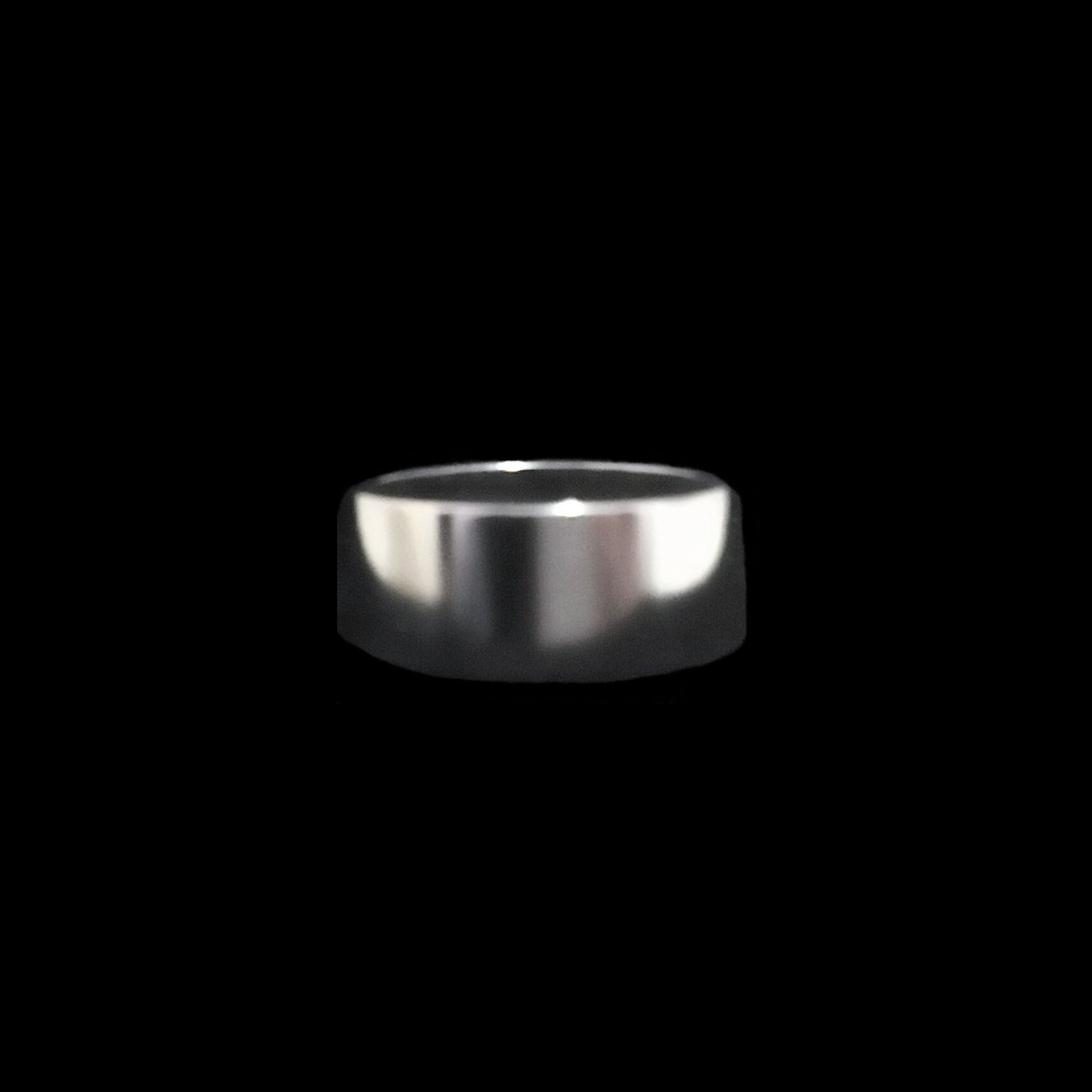 Silver Plain Ring (large)