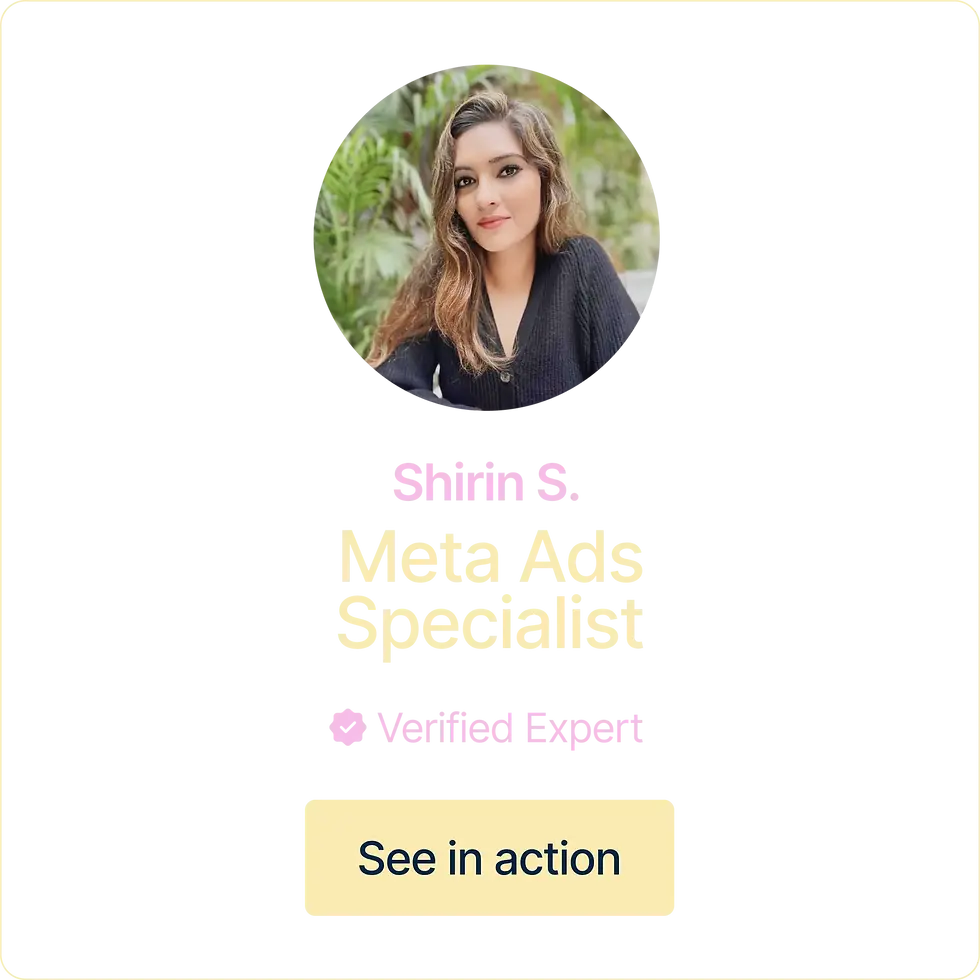 Shirin Sabri Paid Social Expert