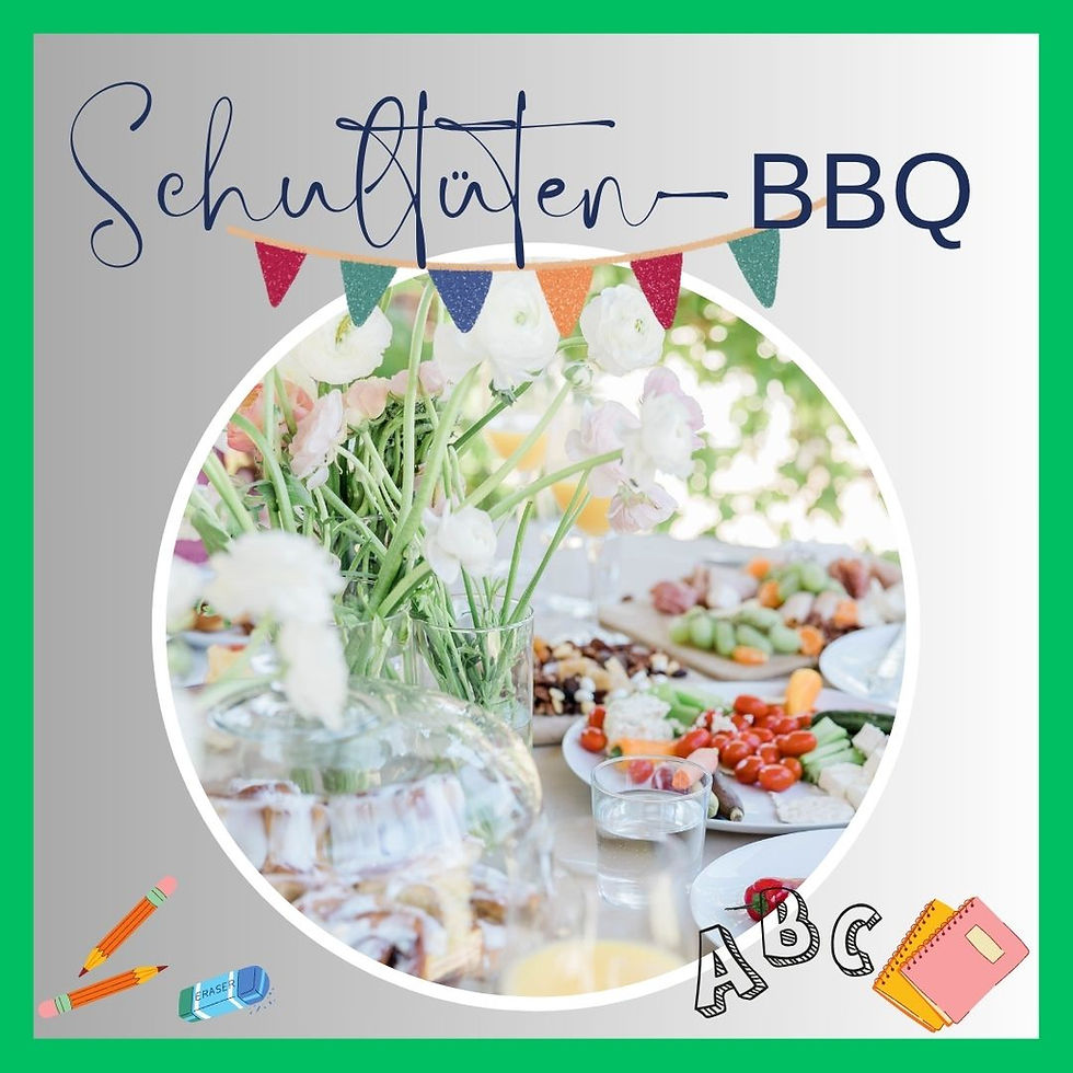 Schultüten BBQ 19. August 2026