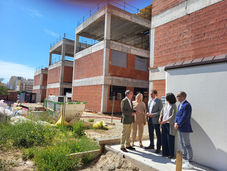 El conseller de Sanitat visita las obras del nuevo centro sanitario integrado de Vinaròs