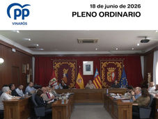 Pleno ordinario del 18 de junio de 2026