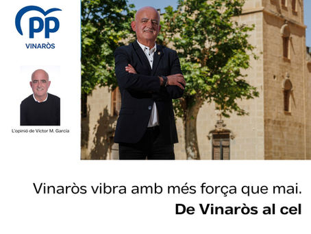 Vinaròs vibra amb més força que mai. De Vinaròs al cel.